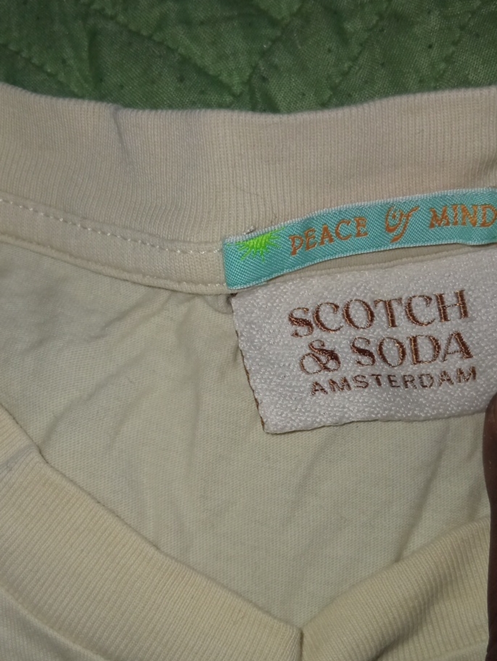 Scoth & Soda Amsterdam Grafic Cream Shirt